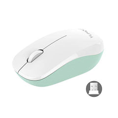 YUMQUA Computer Mouse Wireless with Nano Receiver, 2.4G Optical Silent Cordless Mouse for Laptop Chromebook Notebook PC Desktop