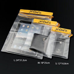 YUMQUA Waterproof bags,Water Tight Cases Pouch Dry Bags For Camera Mobile Phone Maps